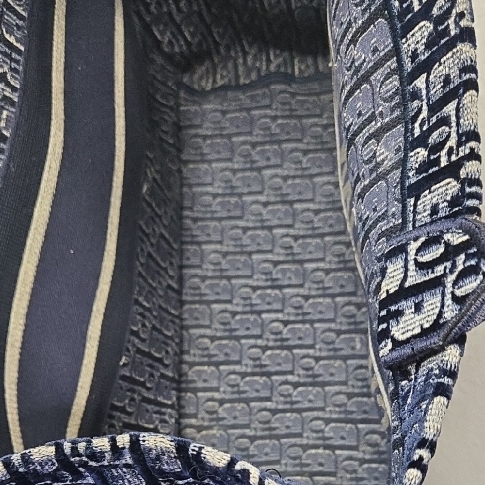 Christian Dior Blue and White Tote Bag - Picture 7 of 15